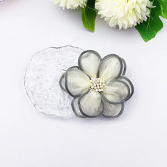 Vintage Flower Sweet Hair Clip for Women