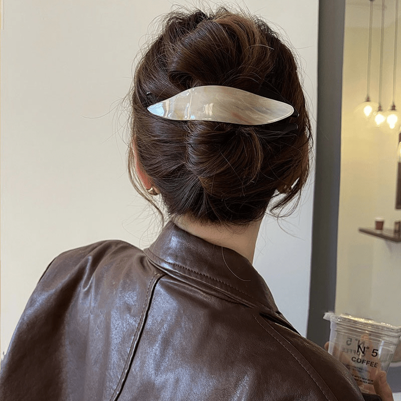 Acetate Hair Claw Large Duck Billed Clip Ponytail Bun Holder