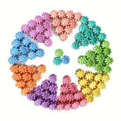 100pcs Daisy Flower Hair Claw Clip Non Slip Jaw Clamp Hair Decoration