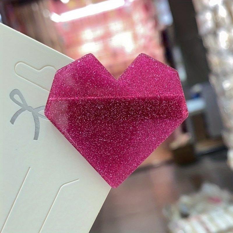Heart Shape Side Clip Sweet Bangs Clip Hair Accessories