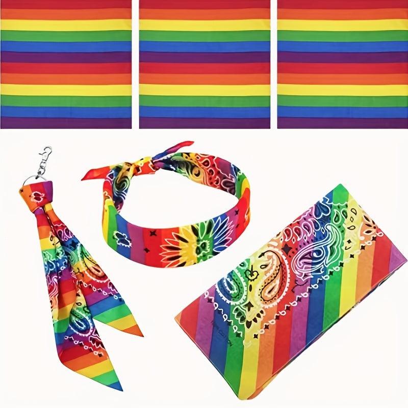 Rainbow Bandana LGBT Pride Headband Towel