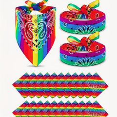 Rainbow Bandana LGBT Pride Headband Towel