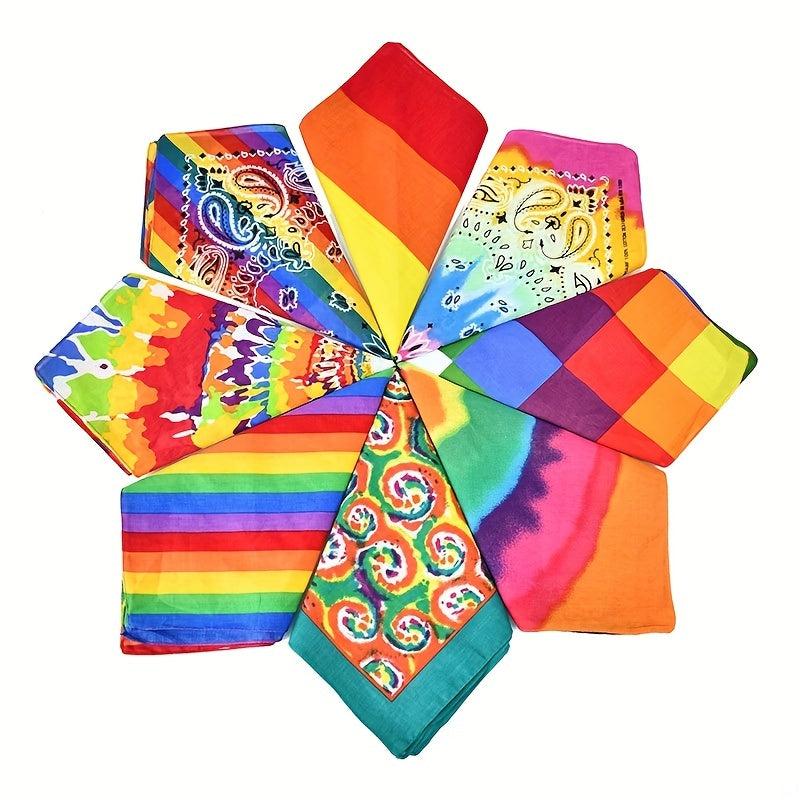 Rainbow Bandana LGBT Pride Headband Towel