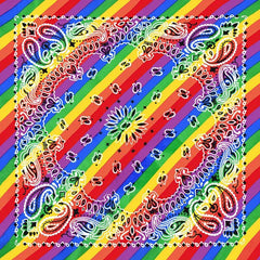 Rainbow Bandana LGBT Pride Headband Towel