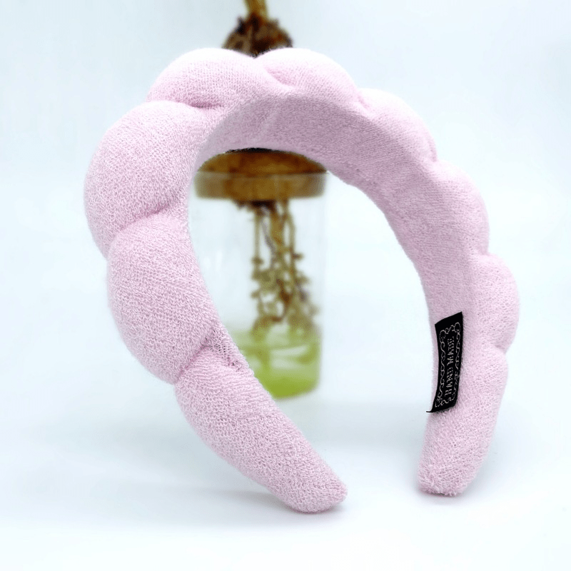 Plush Headband Solid Hair Band for Skincare Makeup Hair Accessories
