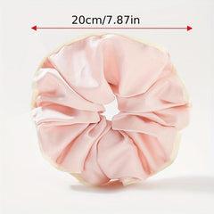 Satin Hair Tie Style Hair Rope Ruffled Ponytail Holder Hair Tie