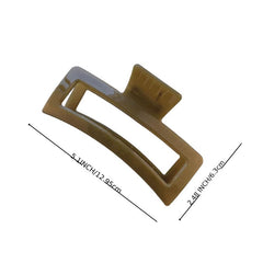 Large Clear Hair Claw Clip Non Slip Strong Hold Grip Hair Jaw Clip