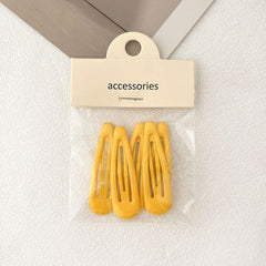 Candy Hair Clip Solid Color Hair Accessories