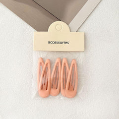 Candy Hair Clip Solid Color Hair Accessories