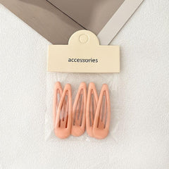 Candy Hair Clip Solid Color Hair Accessories