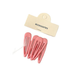 Candy Hair Clip Solid Color Hair Accessories