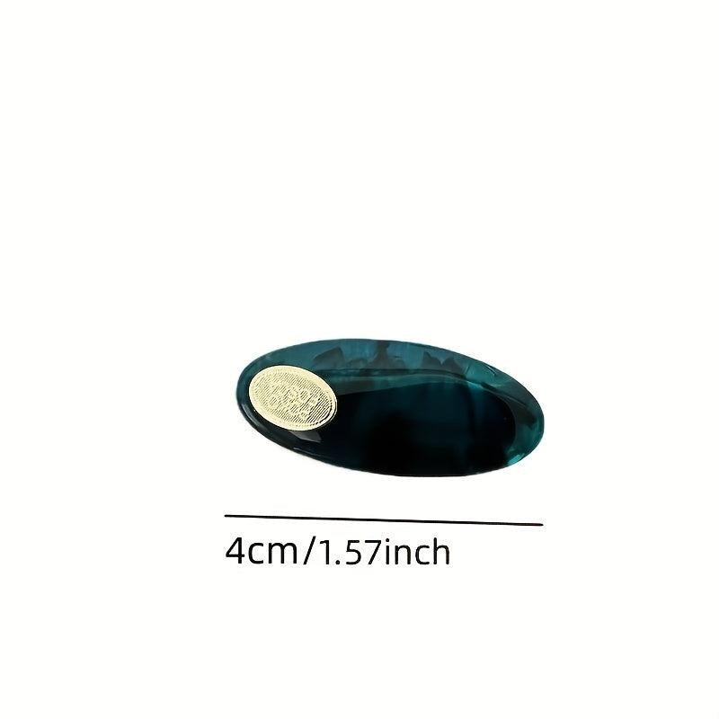 Oval Bangs Hairpin Side Duck Classic Hair Clip