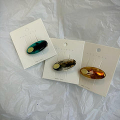 Oval Bangs Hairpin Side Duck Classic Hair Clip