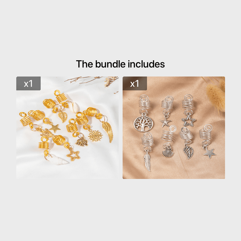 Snake Shape Metal Hair Clips for Braiding Hair