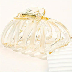 Octopus Hair Claw Resin Nonslip Ponytail Holder Hair Clip