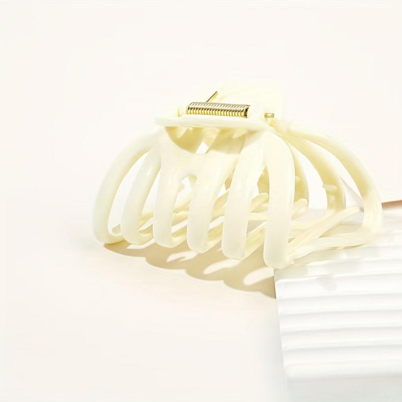 Octopus Hair Claw Resin Nonslip Ponytail Holder Hair Clip