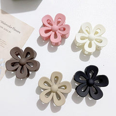 8pcs Cartoon Flower Hair Claw Hairgrip Boho Banana Clip Hair Styling