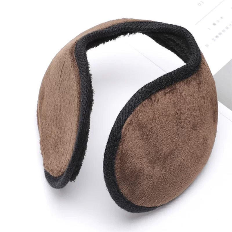 Unisex Sherpa Fleece Lined Winter Earmuffs Ear Warmer