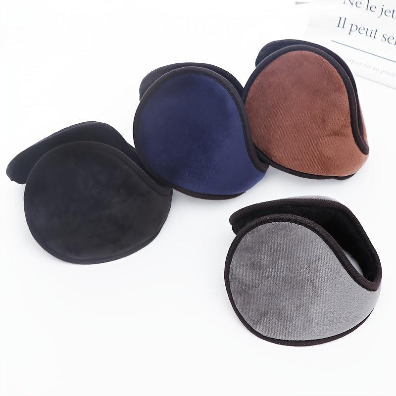 Unisex Sherpa Fleece Lined Winter Earmuffs Ear Warmer