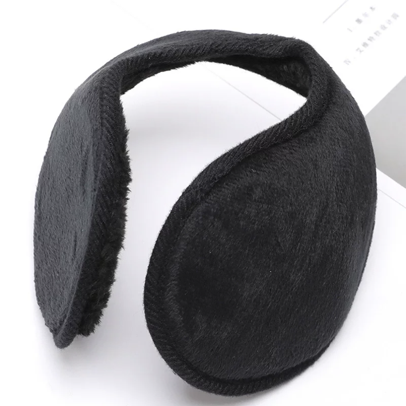 Unisex Sherpa Fleece Lined Winter Earmuffs Ear Warmer