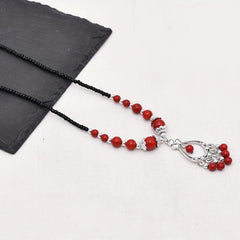 Chinese Style Red Turquoise Head Chain Hair Accessories