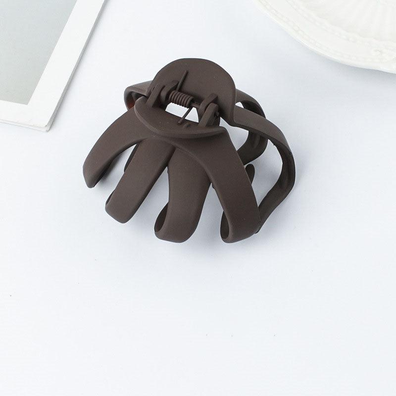 Matte Shark Claw Non slip Ponytail Holder Hair Claw