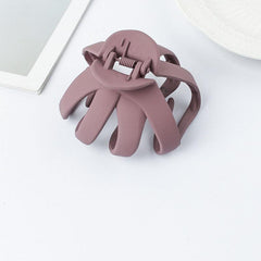 Matte Shark Claw Non slip Ponytail Holder Hair Claw