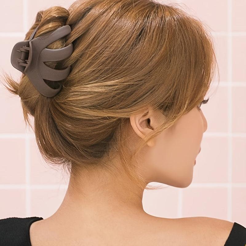 Matte Shark Claw Non slip Ponytail Holder Hair Claw