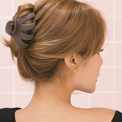 Matte Shark Claw Non slip Ponytail Holder Hair Claw