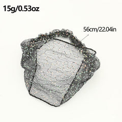 Sequins Headband Wide Hair Band Turban Elastic Hair Accessories