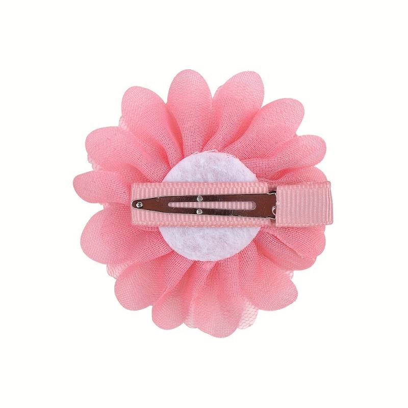 15pcs Flower Hair Clip Sweet Hair Clips Duck Billed Clip Hair Accessories