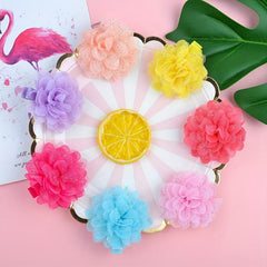 15pcs Flower Hair Clip Sweet Hair Clips Duck Billed Clip Hair Accessories