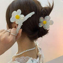 Flower Hair Claw Clip Barrettes Hair Clamps Hair Accessories