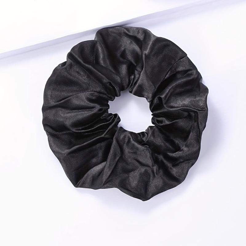 Y2K Leopard Pattern Scrunchies Hair Accessories Women Girls