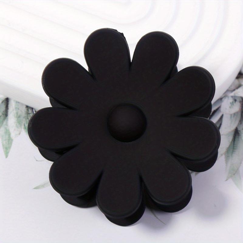 Women Flower Hair Claw Solid Shark Claw Clip Style Hair Accessories
