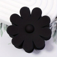 Women Flower Hair Claw Solid Shark Claw Clip Style Hair Accessories