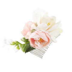 Bohemian Style Bridal Wedding Flowers Hair Comb Headband