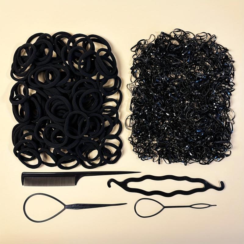 1104pcs Seamless Hair Tie Elastic Hair Rope Hair Accessories