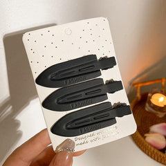 3pcs Hair Clips No Bend No Crease Hair Barrettes