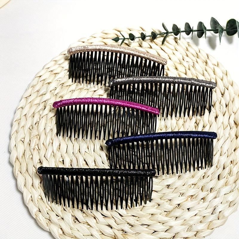 20pcs Spiral Plastic Rope Hair Comb Y2K Hair Accessories