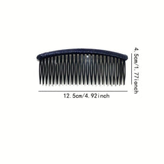 20pcs Spiral Plastic Rope Hair Comb Y2K Hair Accessories