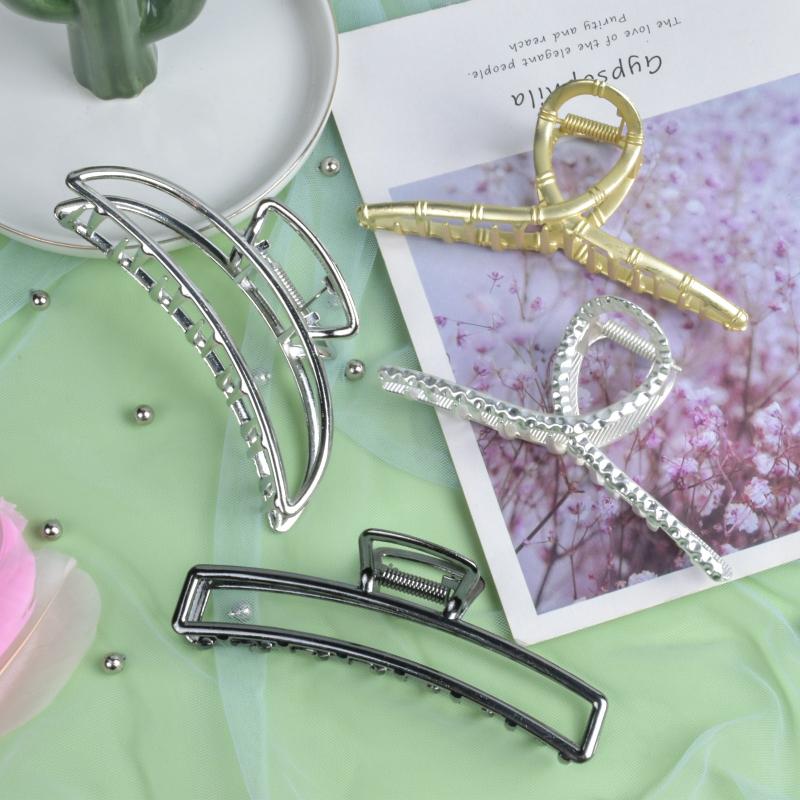 4pcs Large Hair Clips for Thick Hair Strong Hold Non Slip Jaw Clips