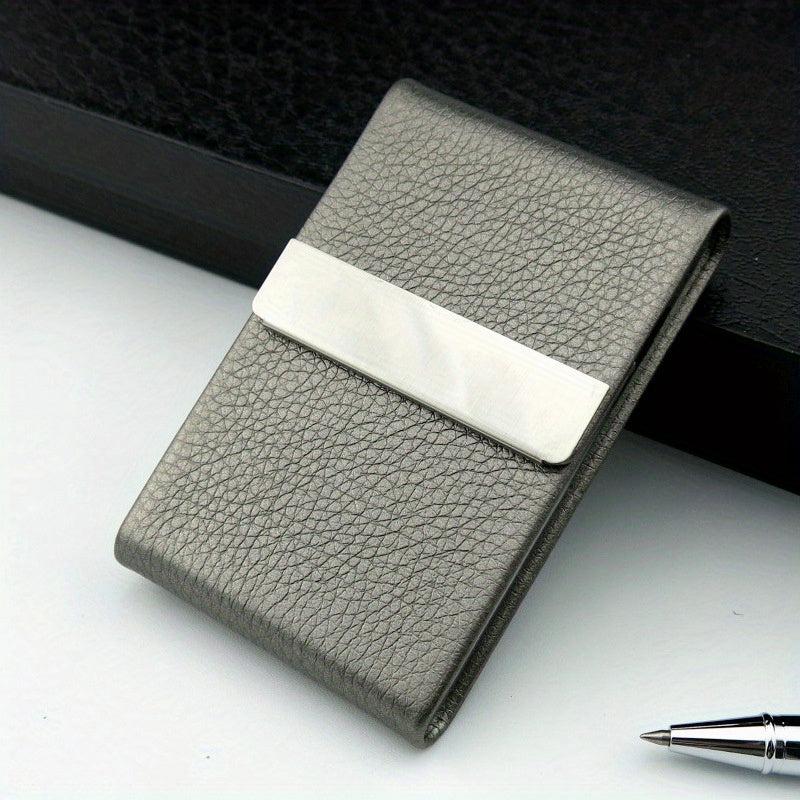 Women's Thin Tobacco Cigarette Case Leather Bag Portable Storage Box