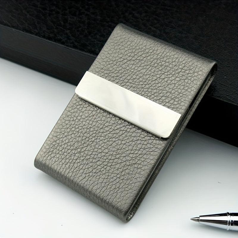 Women's Thin Tobacco Cigarette Case Leather Bag Portable Storage Box