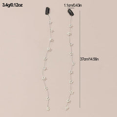 2pcs Star Pendant Hair Chain Sweet Hair Accessories