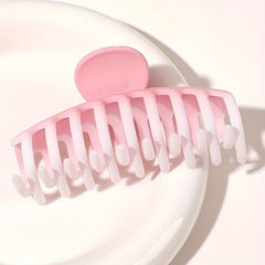 6pcs Gradient Flower Hair Claw Ponytail Holder Women