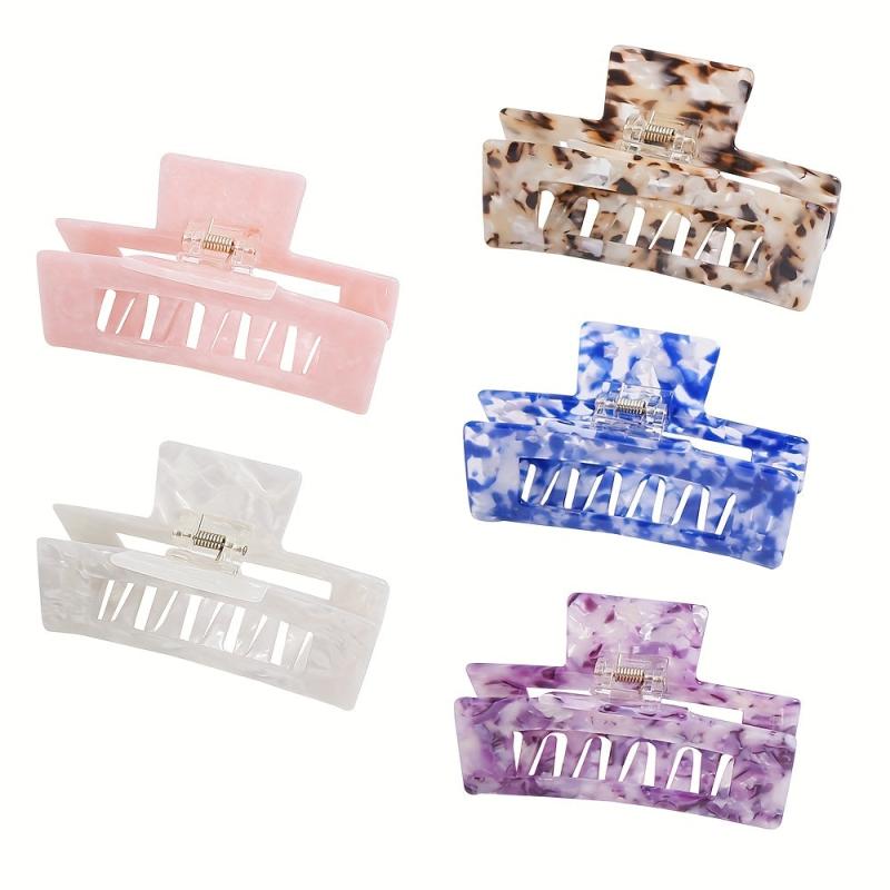 Acetic Acid Square Claw Hair Clip 4 1in - Hair Accessories For Women