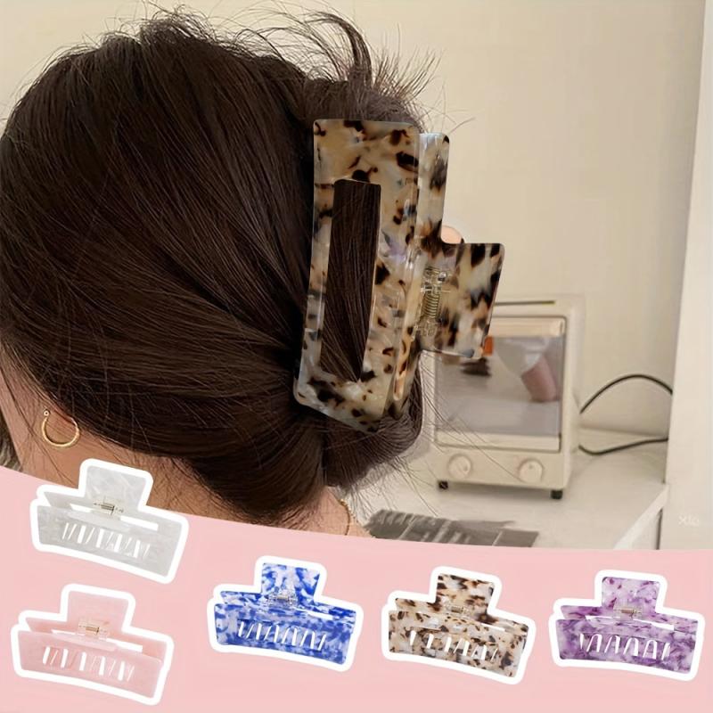 Acetic Acid Square Claw Hair Clip 4 1in - Hair Accessories For Women