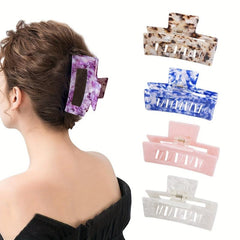Acetic Acid Square Claw Hair Clip 4 1in - Hair Accessories For Women