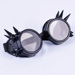 Punk Rivet Gothic Style Glasses Industrial Retro Glasses